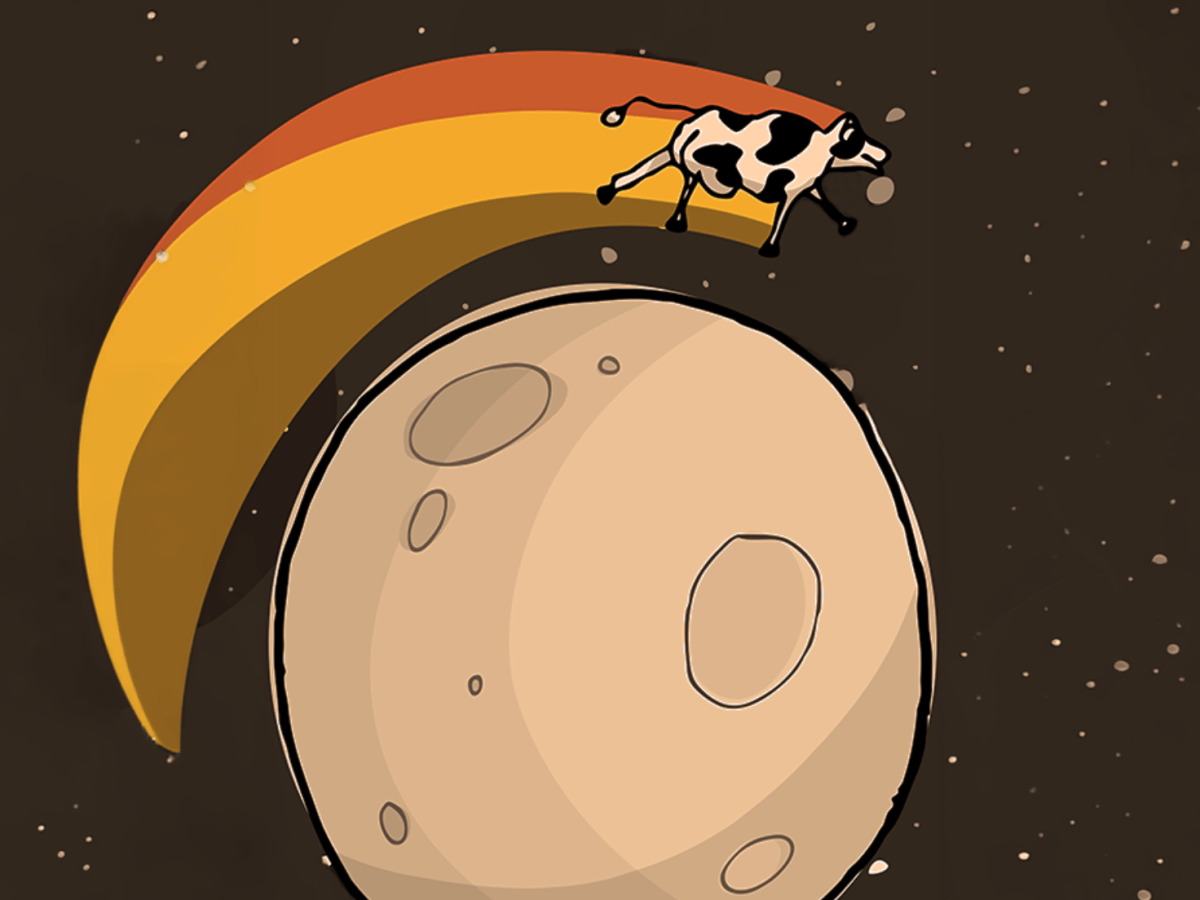 And the cow jumped over the&nbsp;moon